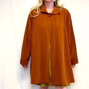 Vintage Brown Overcoat
